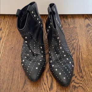 Sam Edelman studded western boots
